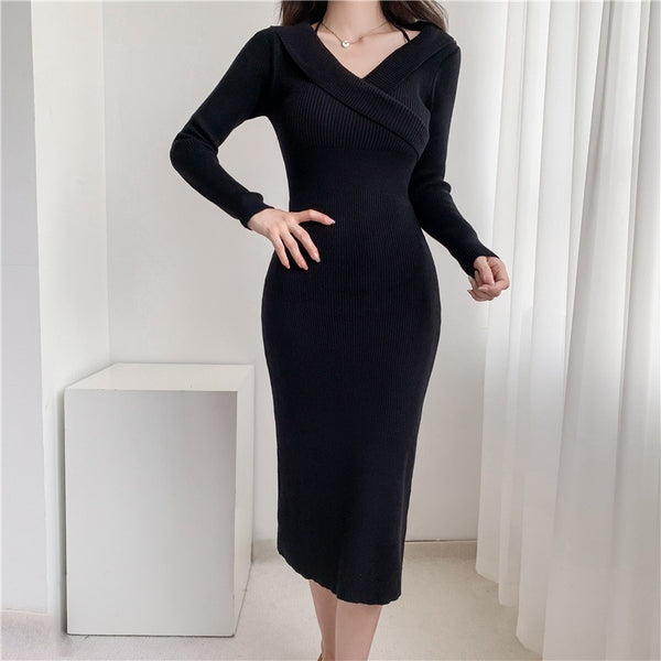 Body-Hugging Maxi Skirt