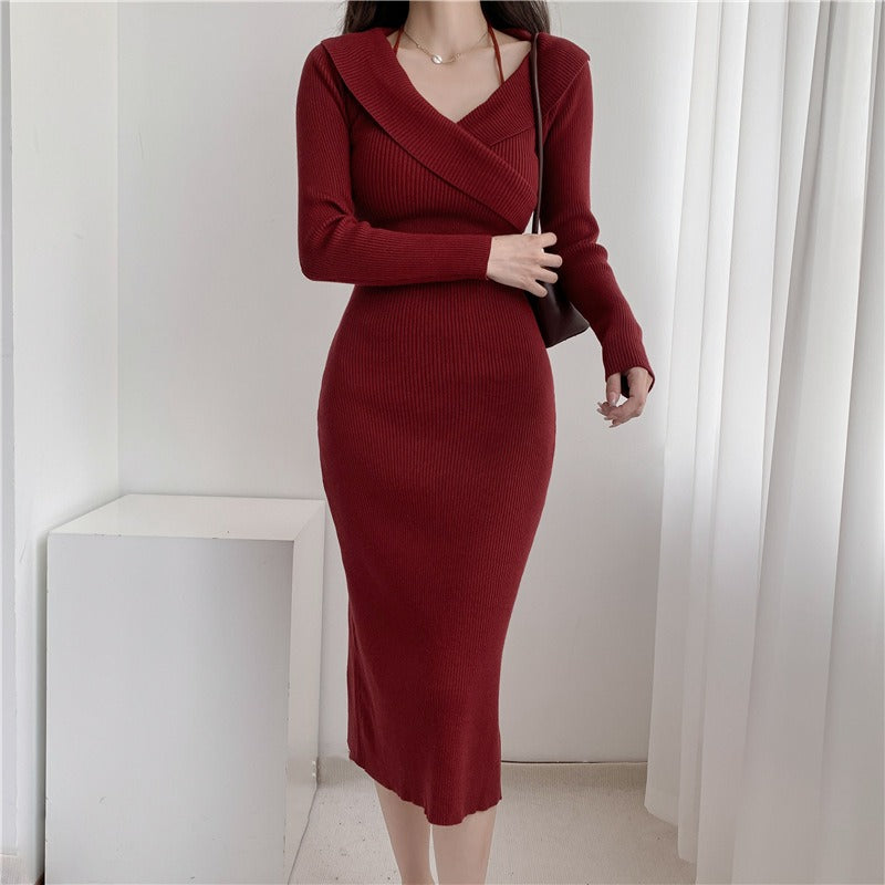 knee length dresses for ladies Body-Hugging Maxi Skirt – KiyomiBeautyLand