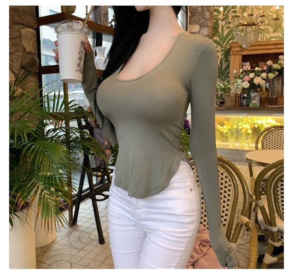 Sheer Solid Base T-Shirt