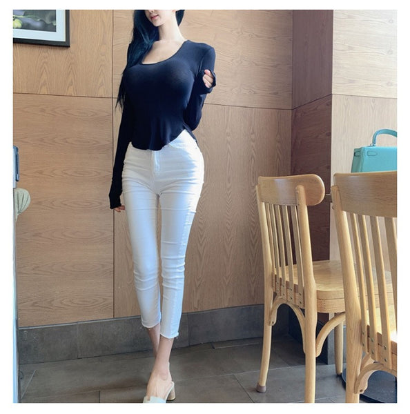 Sheer Solid Base T-Shirt