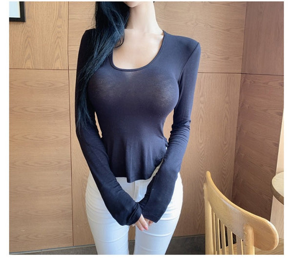 Sheer Solid Base T-Shirt